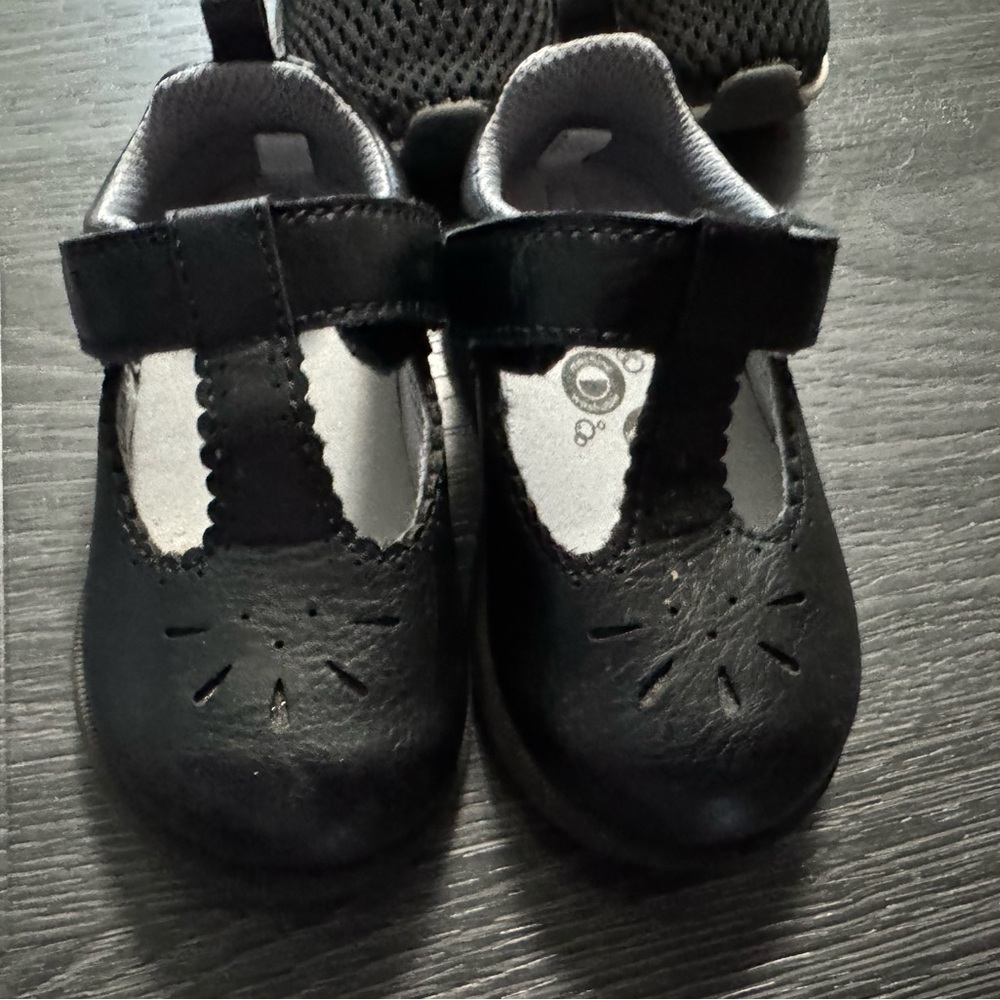 Black Stride Rite Shoes